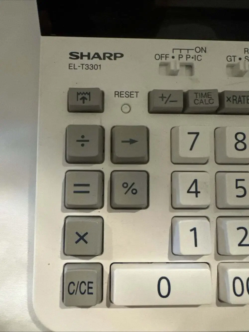 Sharp 12 digit